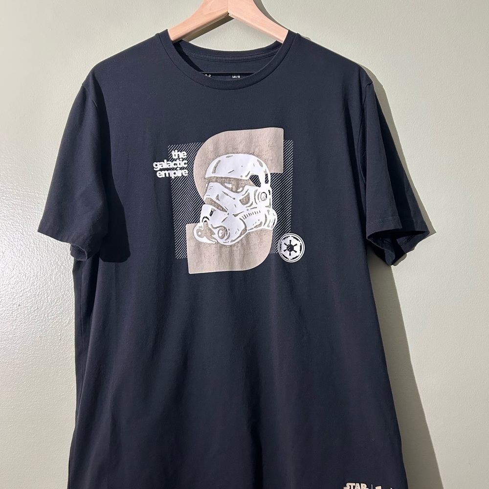 Under Armour Black Star Wars Stormtrooper Tee